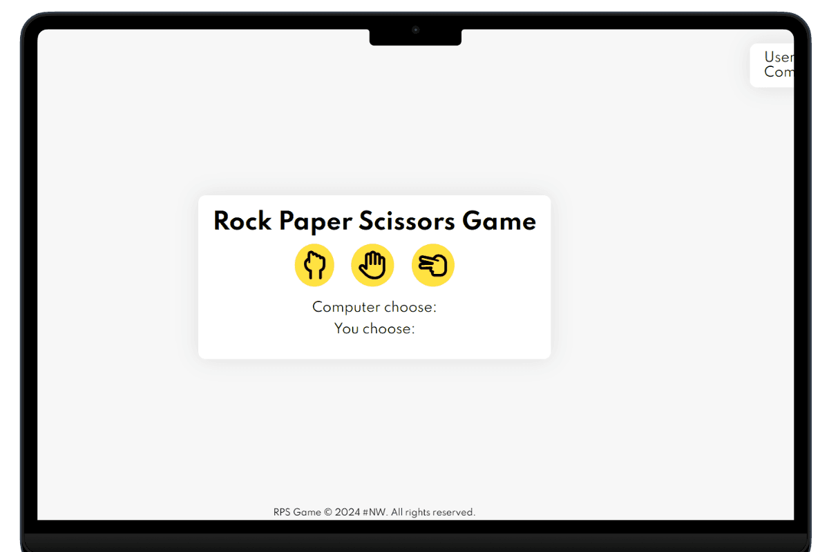 Rock, Paper, and Scissors